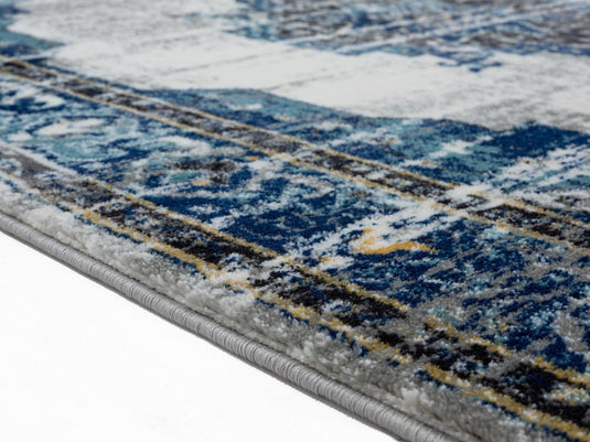 Luxe Weavers Magnolia Collection 7560 Blue Oriental Area Rug - Luxe Weavers