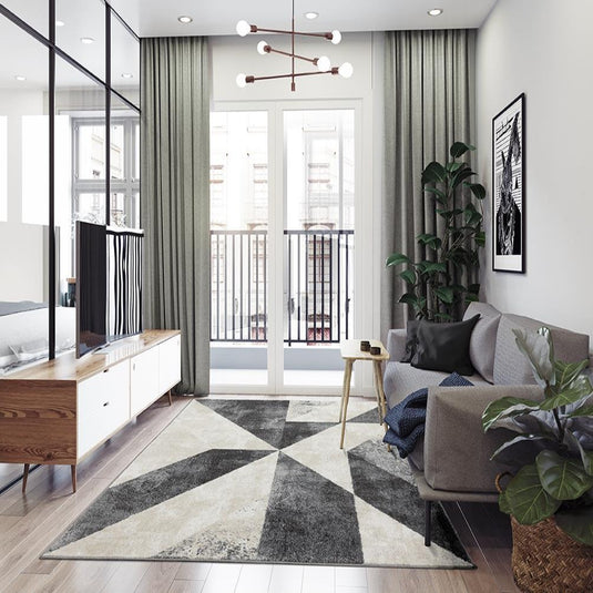 Luxe Weavers Towerhill Collection Area Rug 7652 Grey - Luxe Weavers