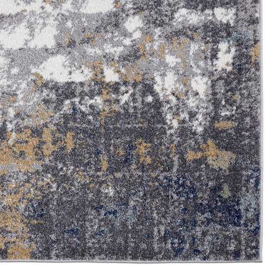 Luxe Weavers Hampstead Collection 49 Grey Modern Area Rug - Luxe Weavers