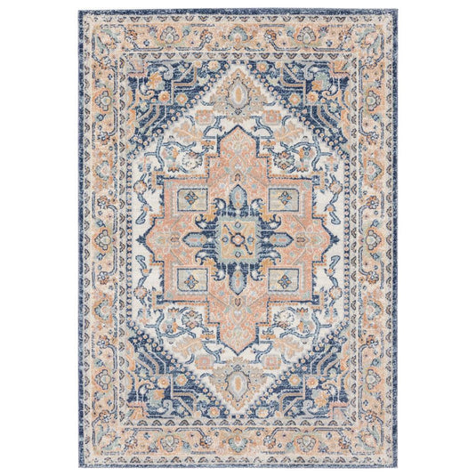 Floral-area-rug-navy