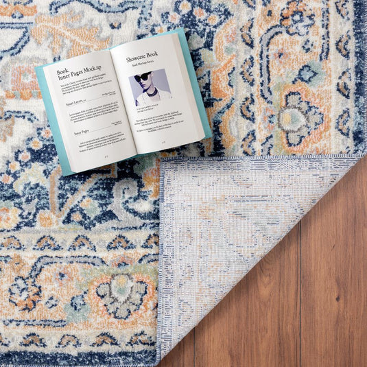 Floral-area-rug-navy