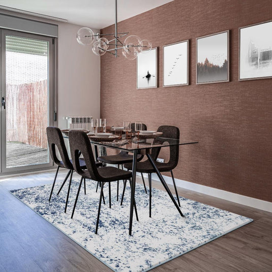 Luxe Weavers Victoria Collection Area Rug 9143 Ivory - Modern Area Rugs by Luxe Weavers®