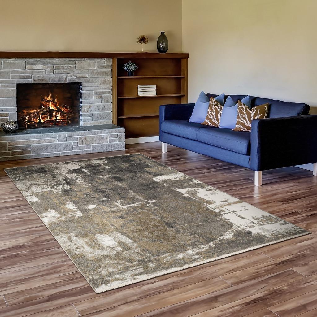 Ivory-abstract-area-rug