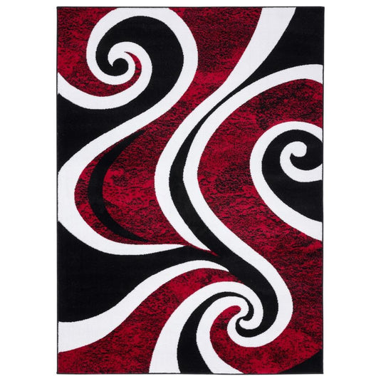 abstract-area-rug-red