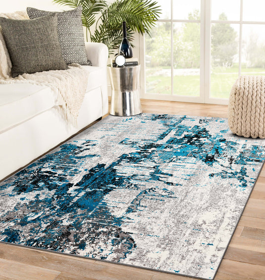 Cambridge Abstract Area Rug 106 - Modern Area Rugs by Luxe Weavers®