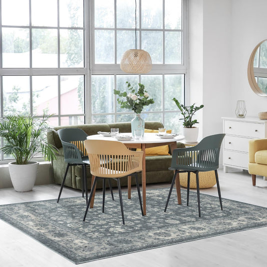 Oriental Floral Area Rug - Modern Area Rugs by Luxe Weavers®