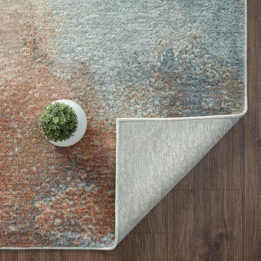 Patricia Multi Modern Sunset Abstract Area Rug - Modern Area Rugs by Luxe Weavers®