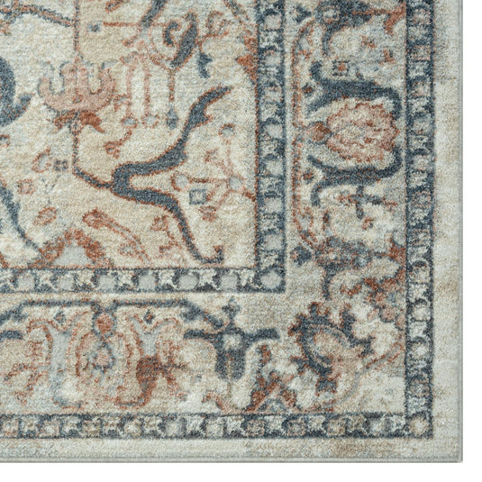 Floral area-rug
