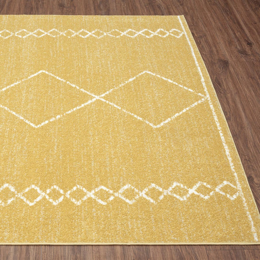 yellow-moroccan-geometric-rug