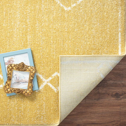 yellow-moroccan-geometric-rug