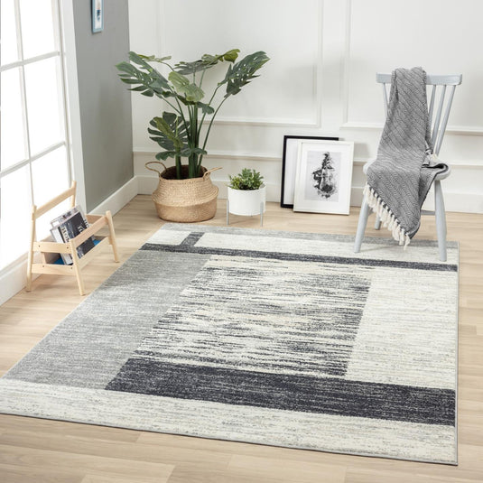 Modern Farmhouse Geometric Area Rug - Modern Area Rugs by Luxe Weavers®