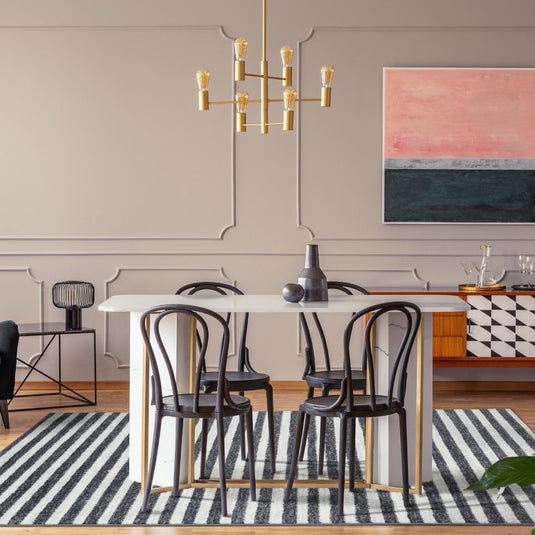 Moroccan Lines Area Rug - Modern Area Rugs by Luxe Weavers®