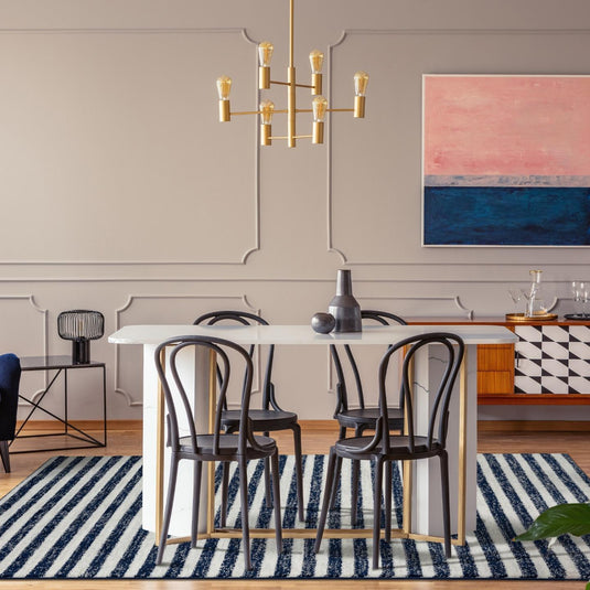 Moroccan Lines Area Rug - Modern Area Rugs by Luxe Weavers®