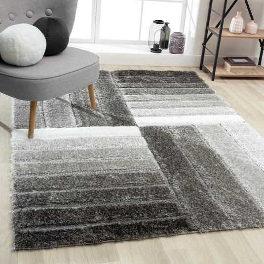 gray-geometric-shag-rug