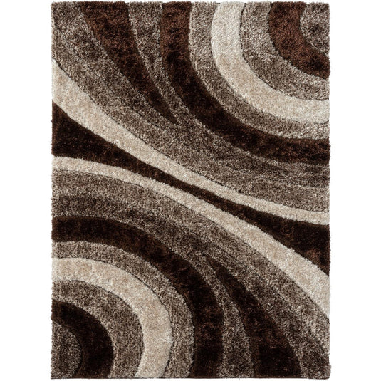 brown-geometric-shag-rug