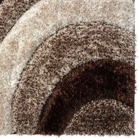 brown-geometric-shag-rug