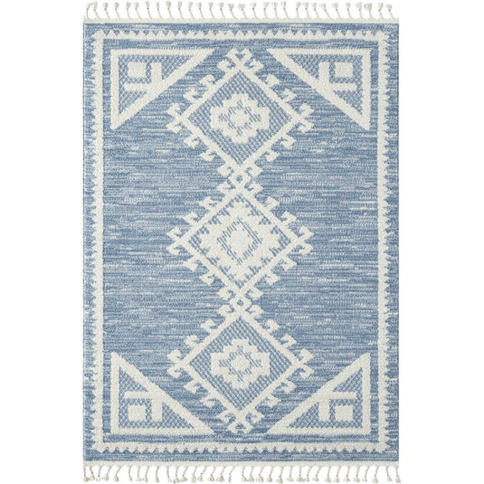 Geometric-area-rug-blue