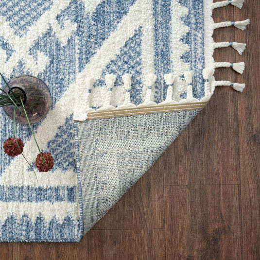 Geometric-area-rug-blue