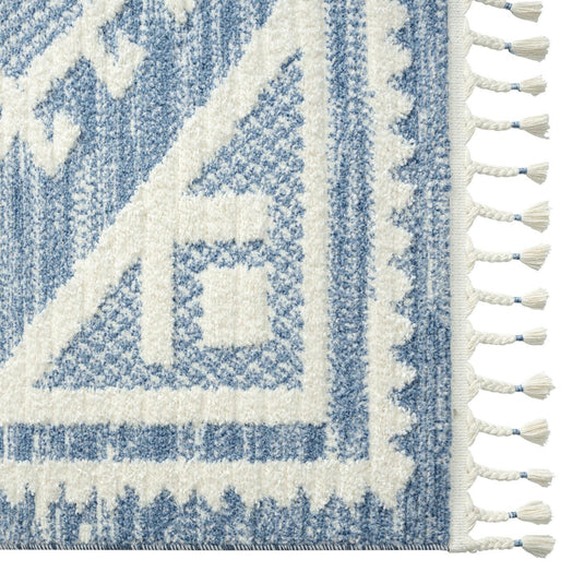 Geometric-area-rug-blue