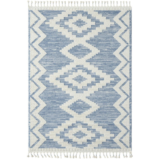 Geometric-rugs-blue