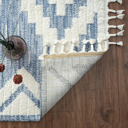 Geometric-rugs-blue
