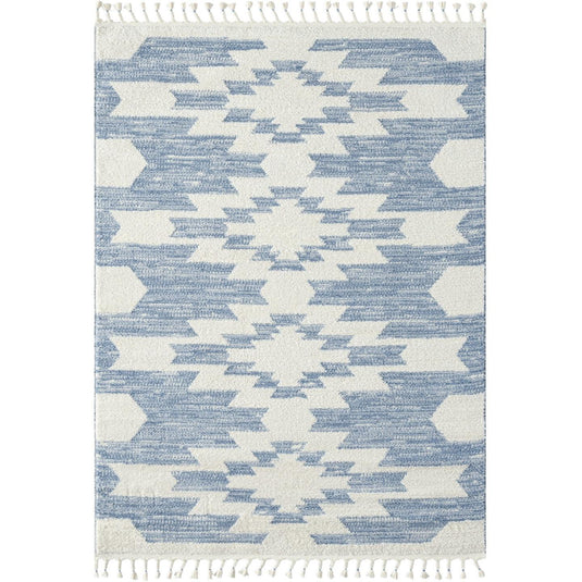 blue-geometric-rug