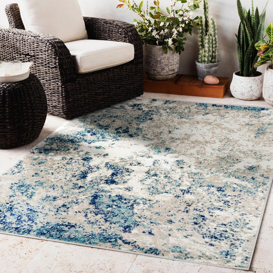 Beverly 6097 Abstract Area Rug - Modern Area Rugs by Luxe Weavers®