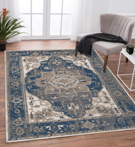 Southwestern-area-rug-blue