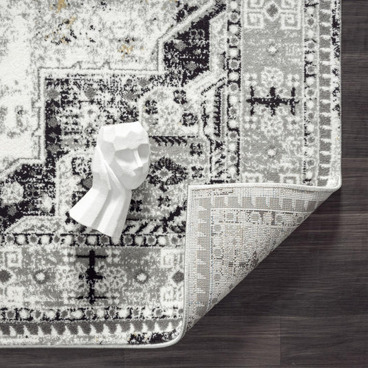 southwestern-silver-geometric-rug