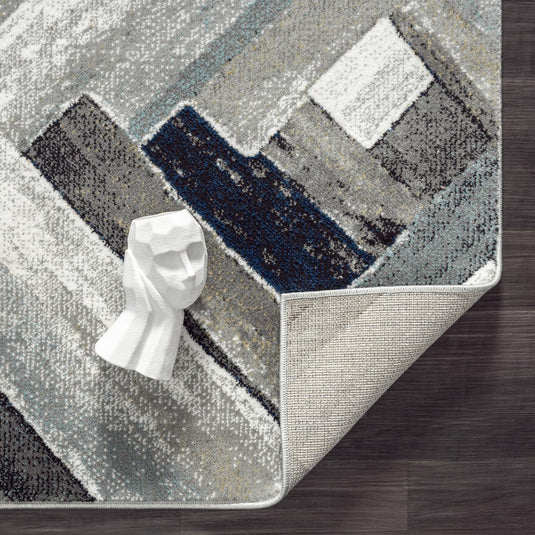 Modern Abstract Wood Carpet Geometric Area Rug - Modern Area Rugs by Luxe Weavers®