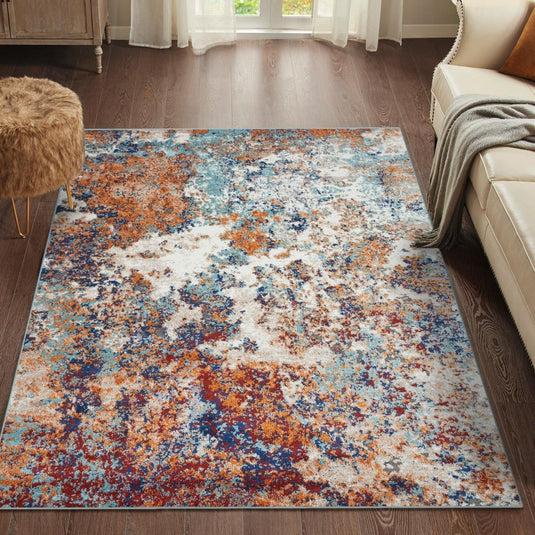 Beverly 6490 Abstract Area Rug - Modern Area Rugs by Luxe Weavers®