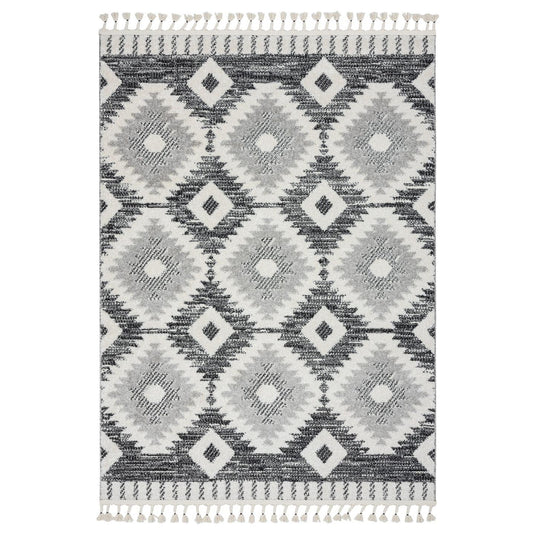 Ibiza 7898 Moroccan Diamond Area Rug - Modern Area Rugs by Luxe Weavers®