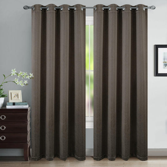 Solid-window-panel-dark taupe