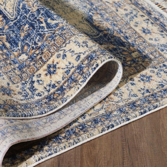 Oriental-Area-Rug-Blue