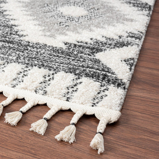 Ibiza 7898 Moroccan Diamond Area Rug - Modern Area Rugs by Luxe Weavers®