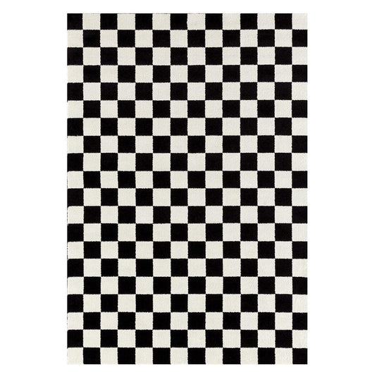 Luxe Weavers Checkered Geometric Area Rug - Modern Area Rugs by Luxe Weavers®