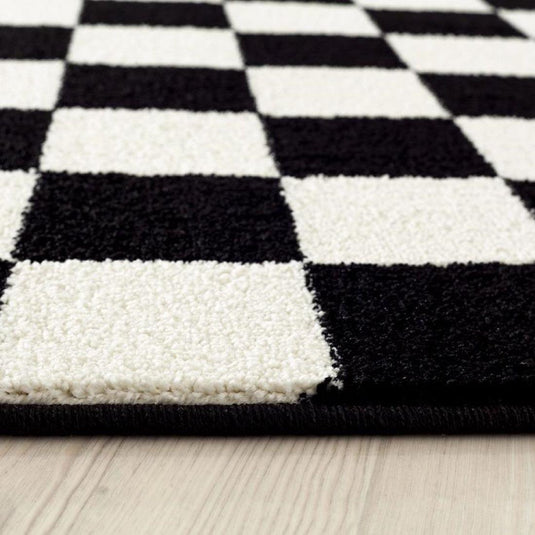 Luxe Weavers Checkered Geometric Area Rug - Modern Area Rugs by Luxe Weavers®