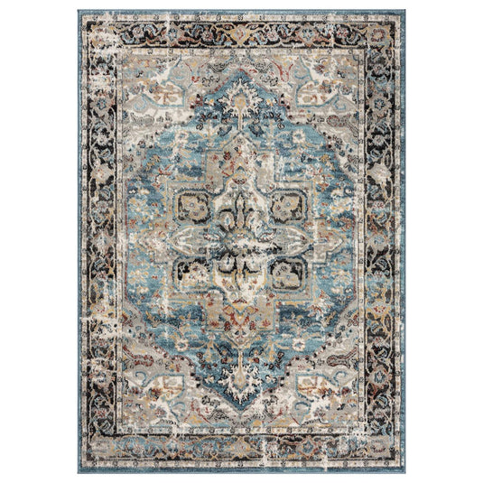 blue-Moroccan-oriental-floral-area-rug