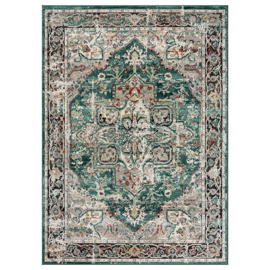 green-Moroccan-oriental-floral-area-rug