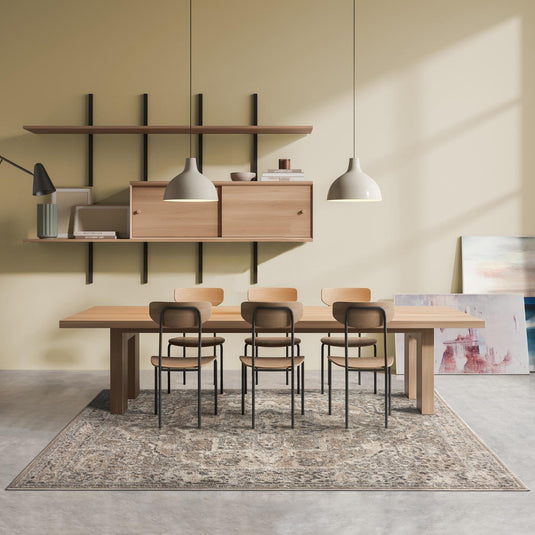 beige-Moroccan-oriental-floral-area-rug