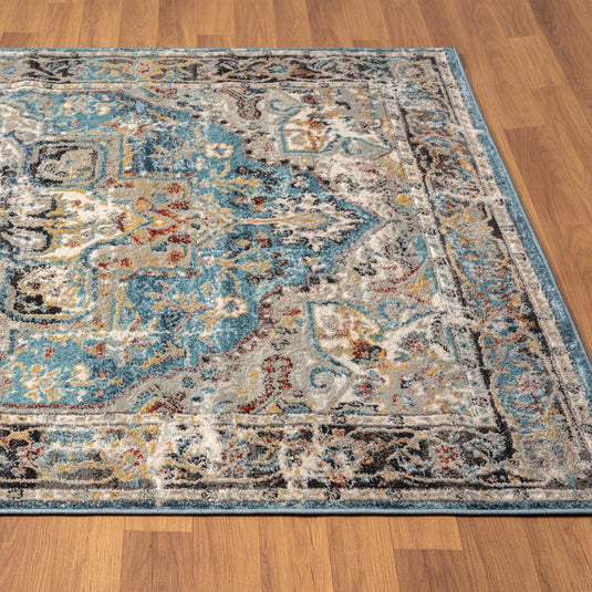 blue-Moroccan-oriental-floral-area-rug