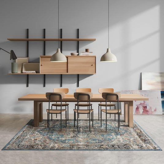 blue-Moroccan-oriental-floral-area-rug