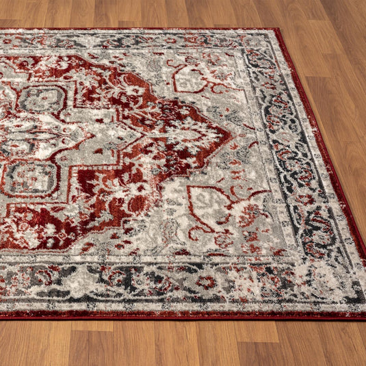 red-Moroccan-oriental-floral-area-rug