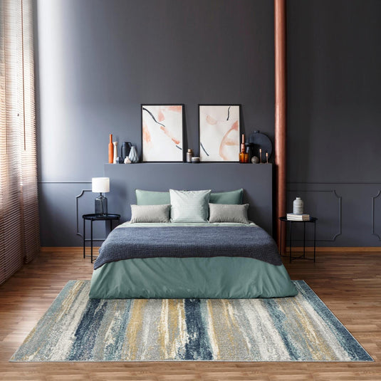 Towerhill 7501 Modern Abstract Area Rug - Modern Area Rugs by Luxe Weavers®