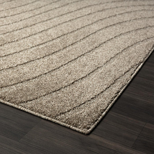 taupe-geometric-rug