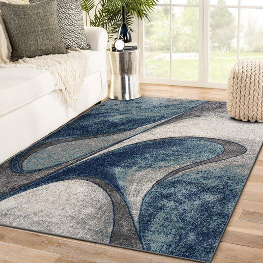 Towerhill Abstract Area Rug 7567 - Modern Area Rugs by Luxe Weavers®