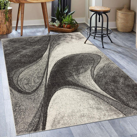 Towerhill Abstract Area Rug 7567 - Modern Area Rugs by Luxe Weavers®