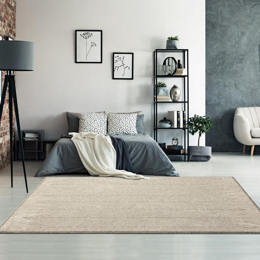 Geometric-Brown-Bedroom-Rug
