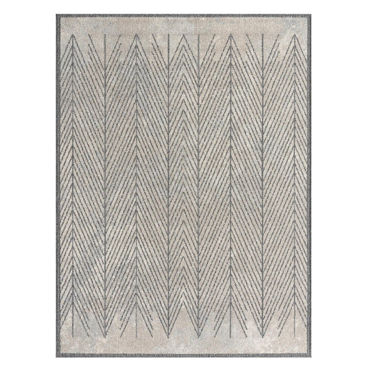 Geometric-Gray-Rug