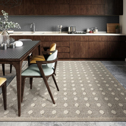 taupe-geometric-rug